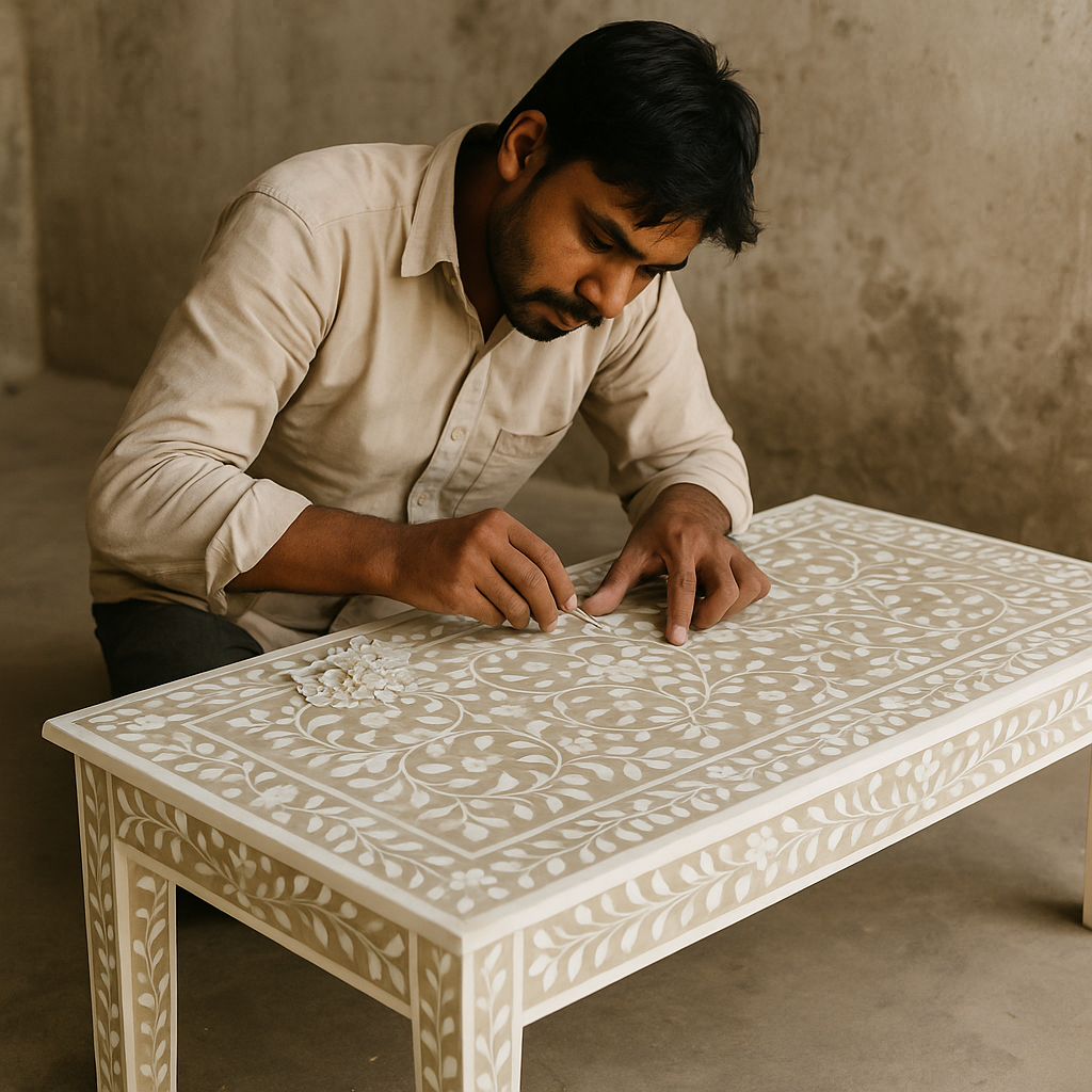 Why Handcrafted Inlay Tables are a Timeless Addition to Your Space