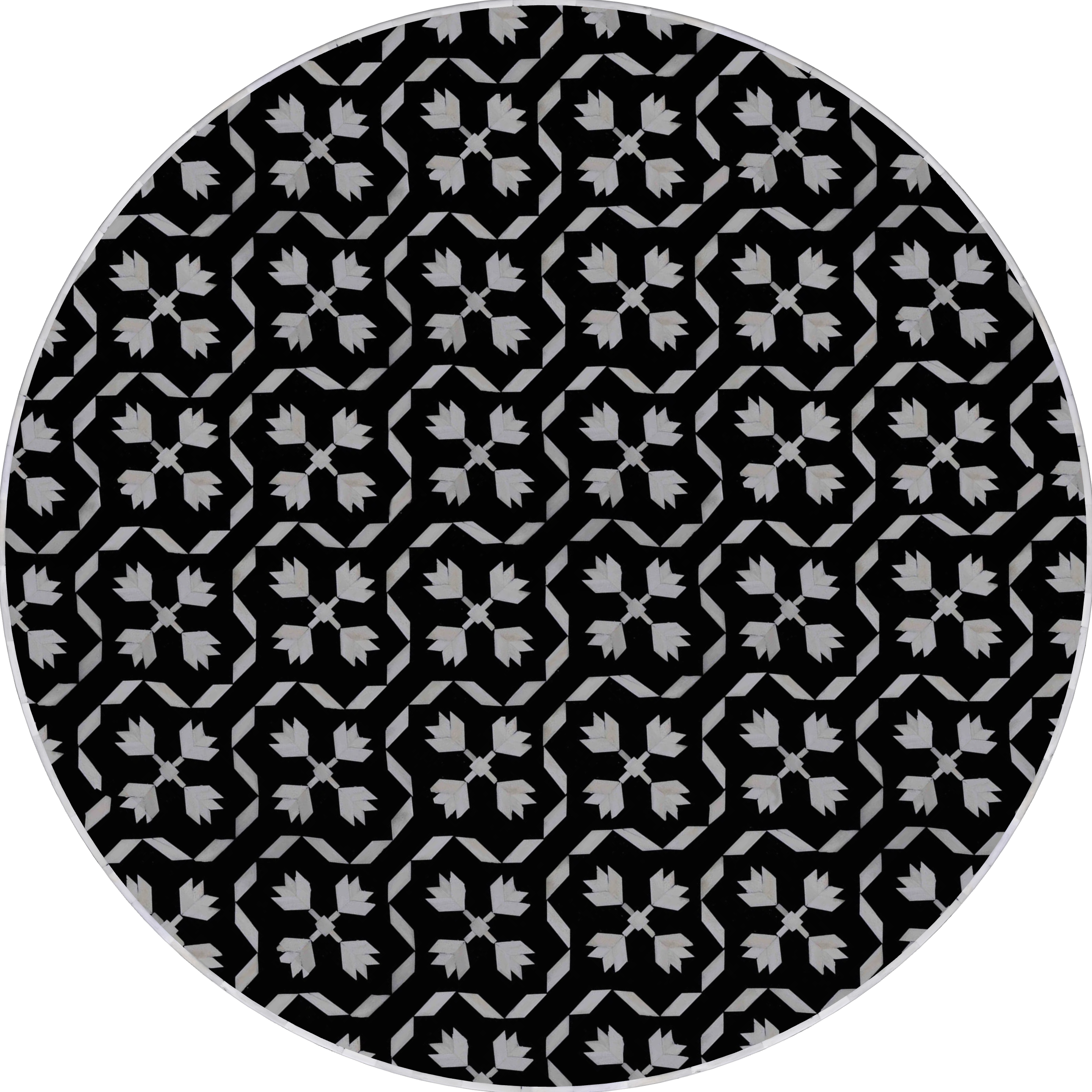 Floral : Bone Inlay Pattern by CasaGold