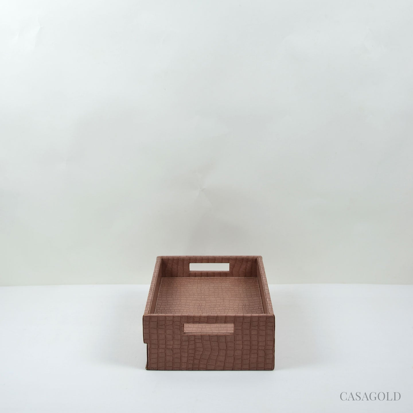 Leather Tea Tray / Organiser