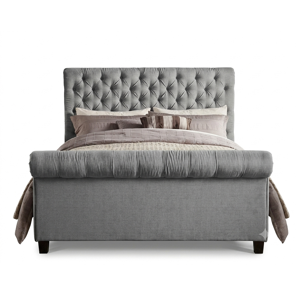 Slovek Ottoman Velvet Bed