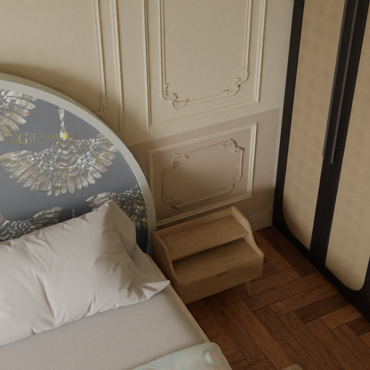 The Phoenix Luxe Inlay Bed