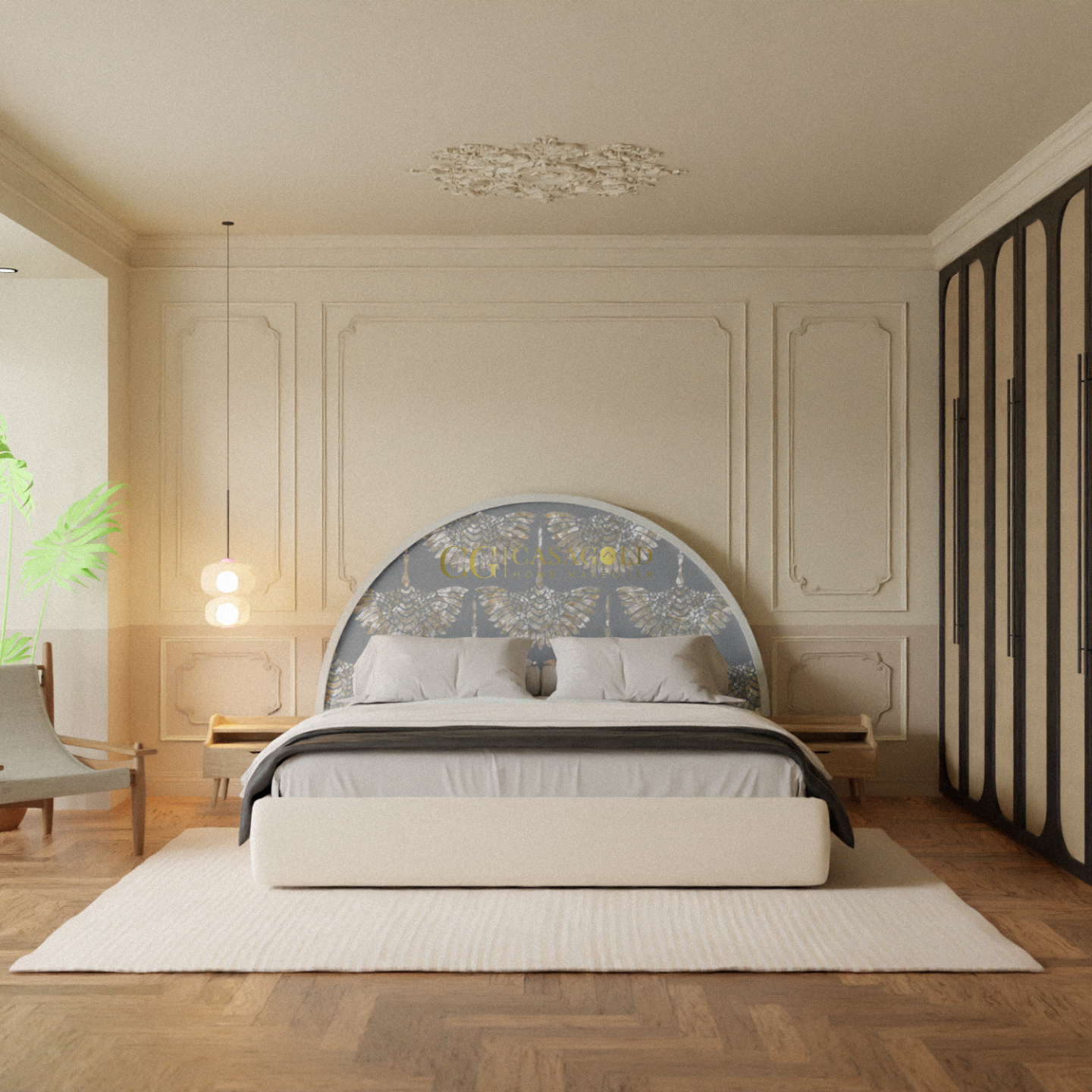 The Phoenix Luxe Inlay Bed