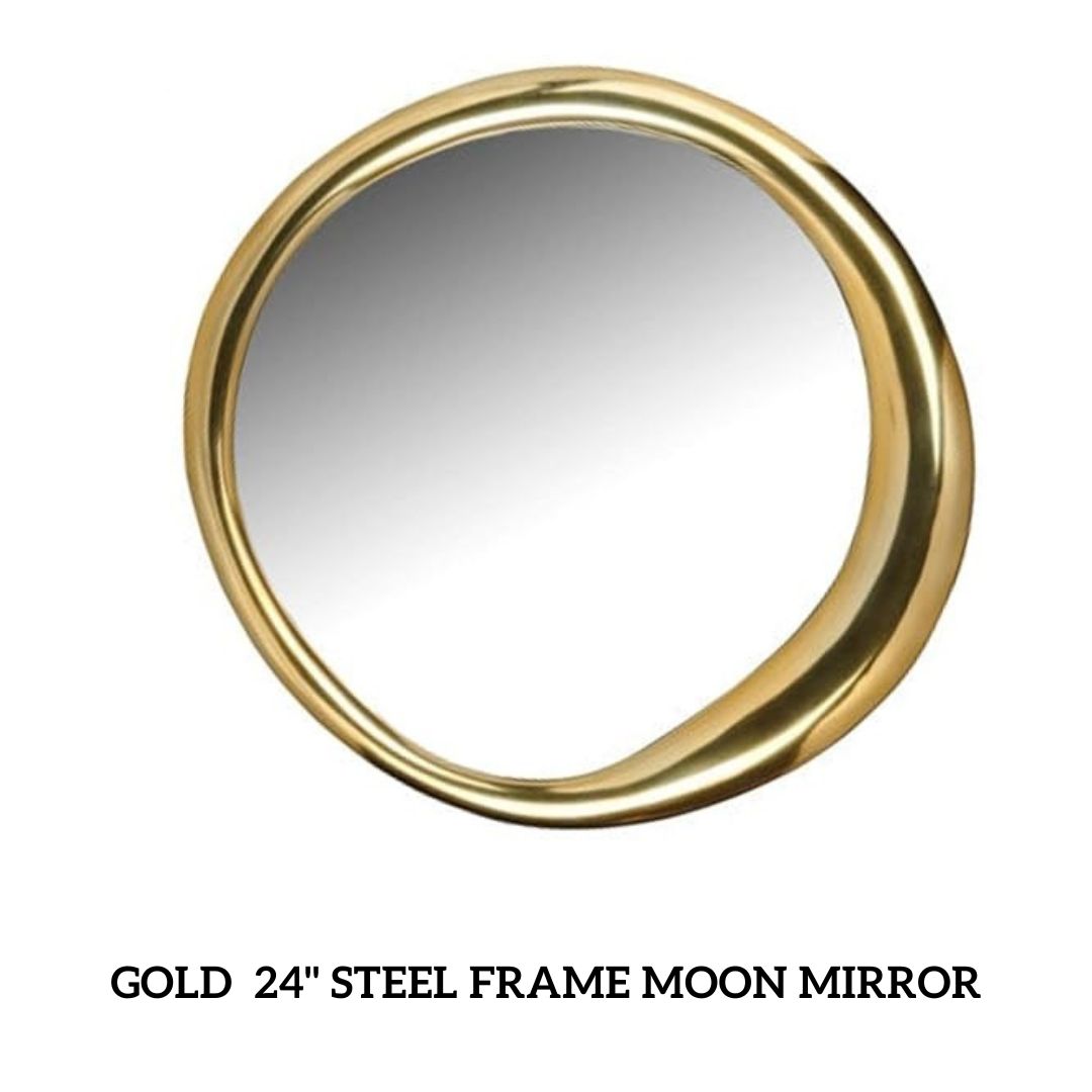 Antique Gold Frame Glass Mirror