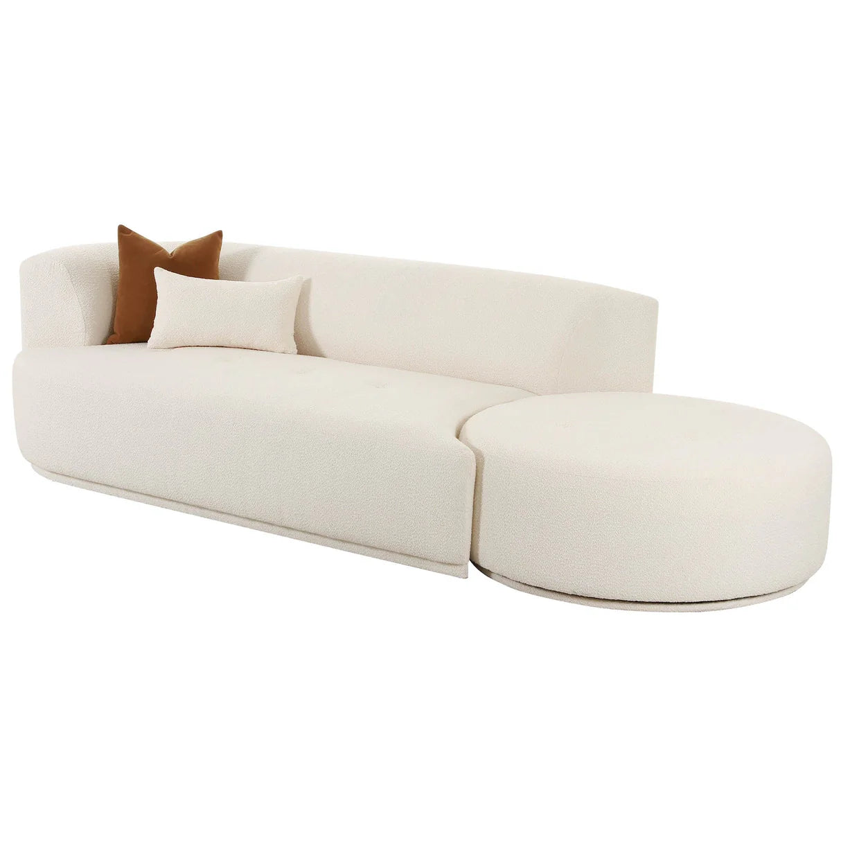 "Bohemian luxury rattan frame sofa with unique design"