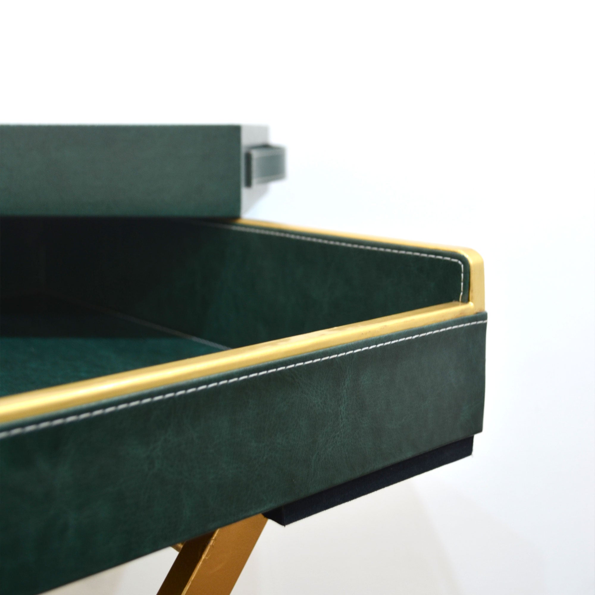 Precioso Butler Tray - Bottle Green