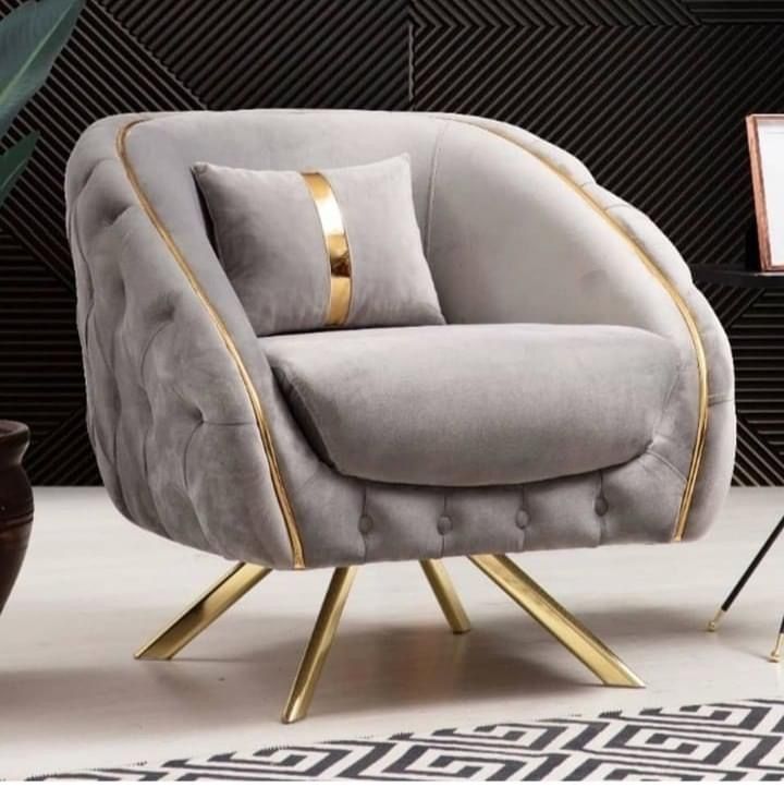 Chesterfield Club Chair with Nailhead Trim