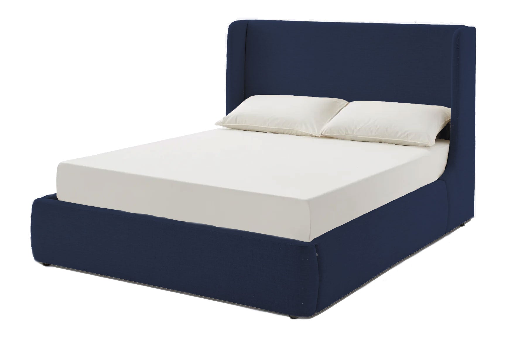 Classic wings bed with durable wooden frame