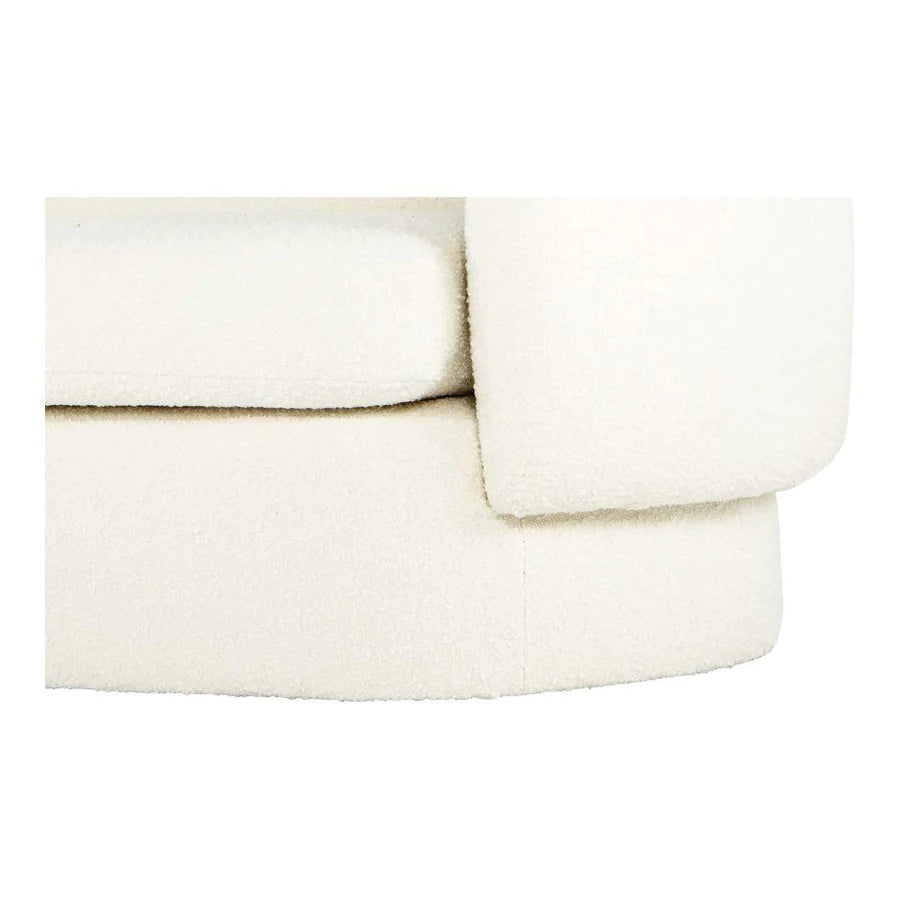 "Coastal-style luxury linen sofa with relaxed elegance"