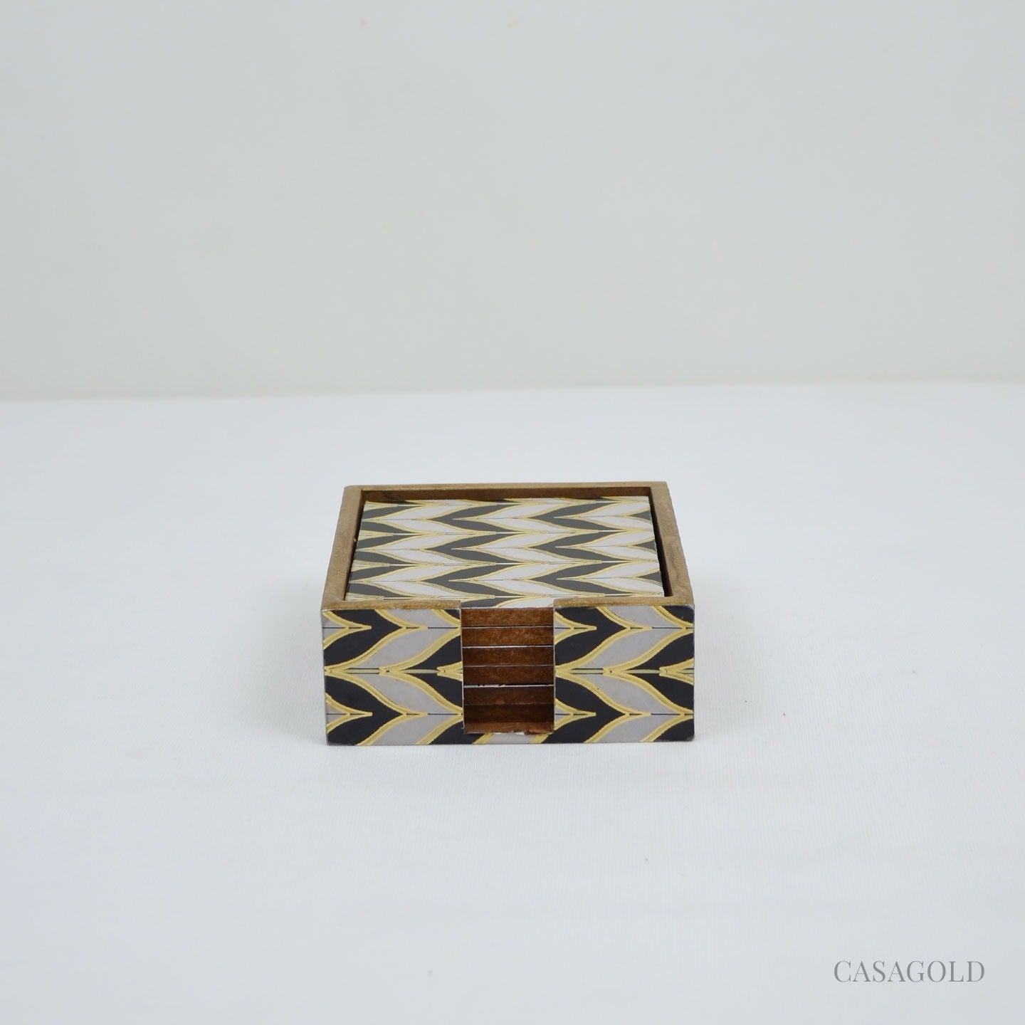 Coaster and tissue box set perfect for gifting