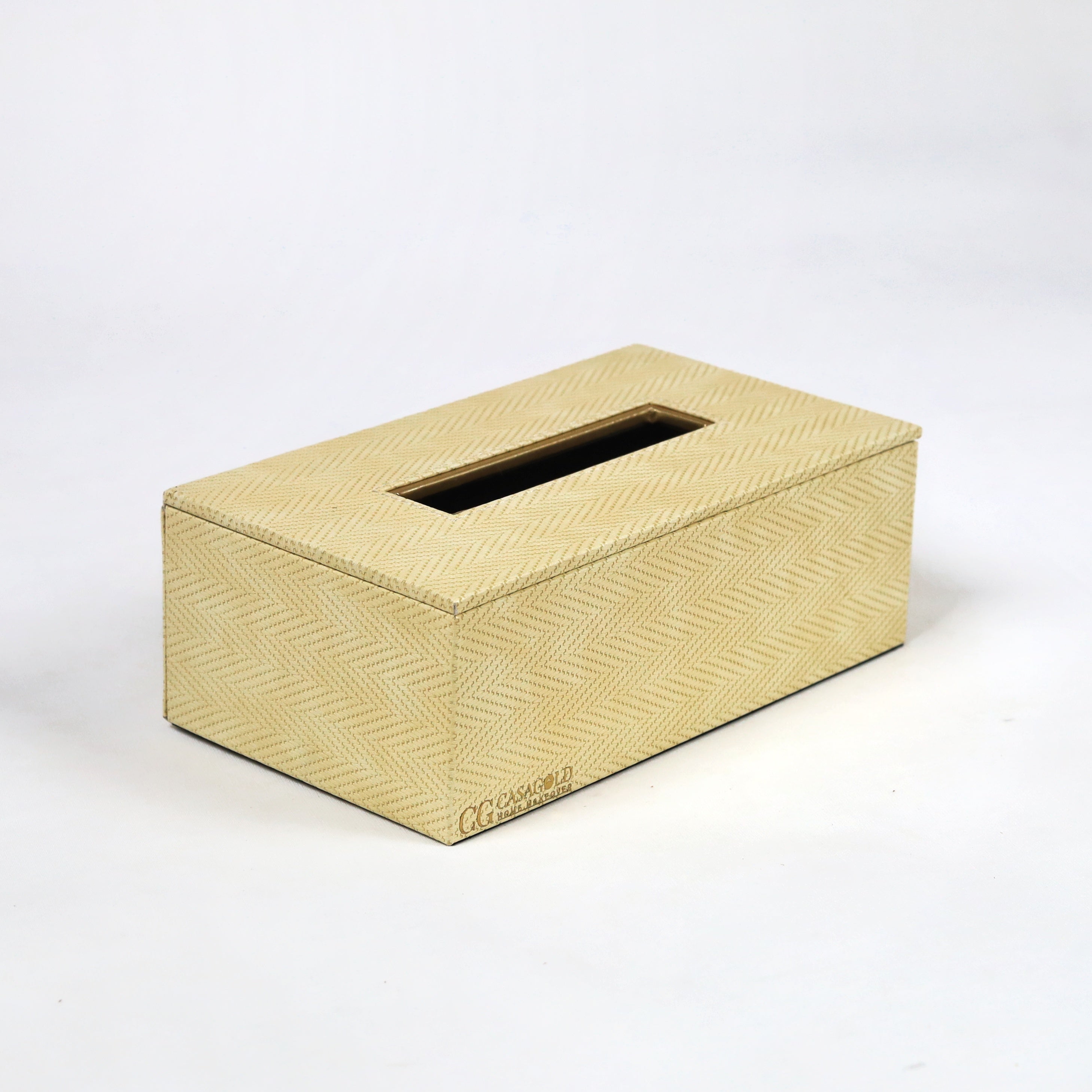 Modern leather tissue box for stylish convenience
