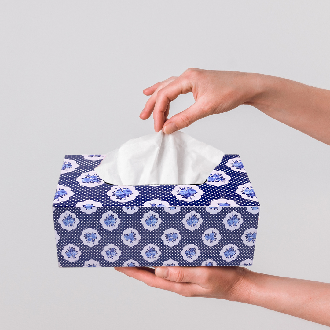 Beautiful tissue box for events and gatherings