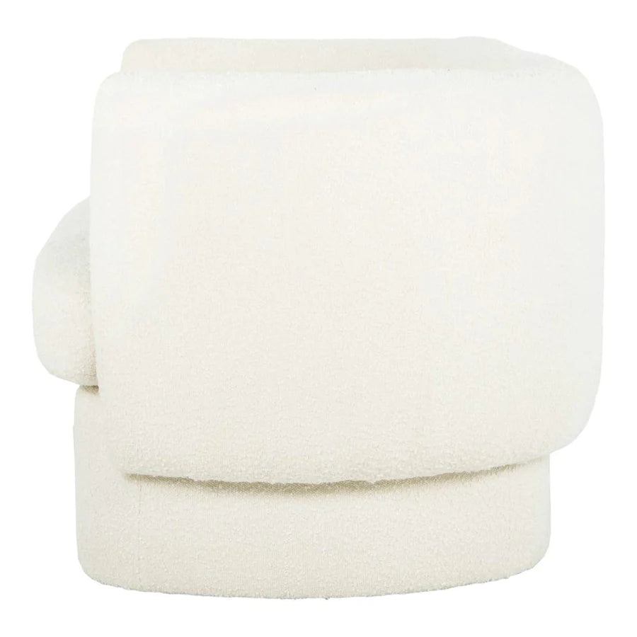 "Designer wingback luxury sofa with plush cushioning"