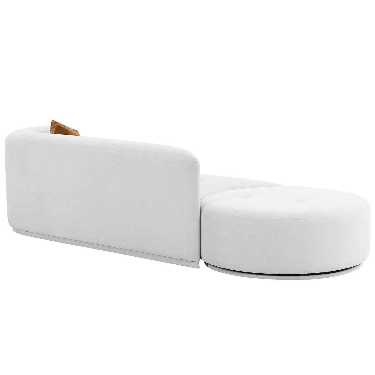 "Distressed leather luxury couch with a rustic modern look"