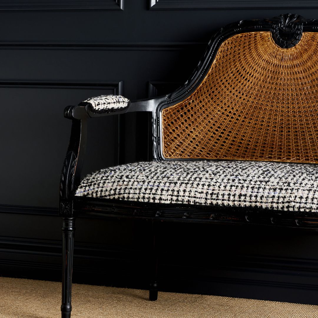 Elegant Handwoven Rattan Luxury Sofa