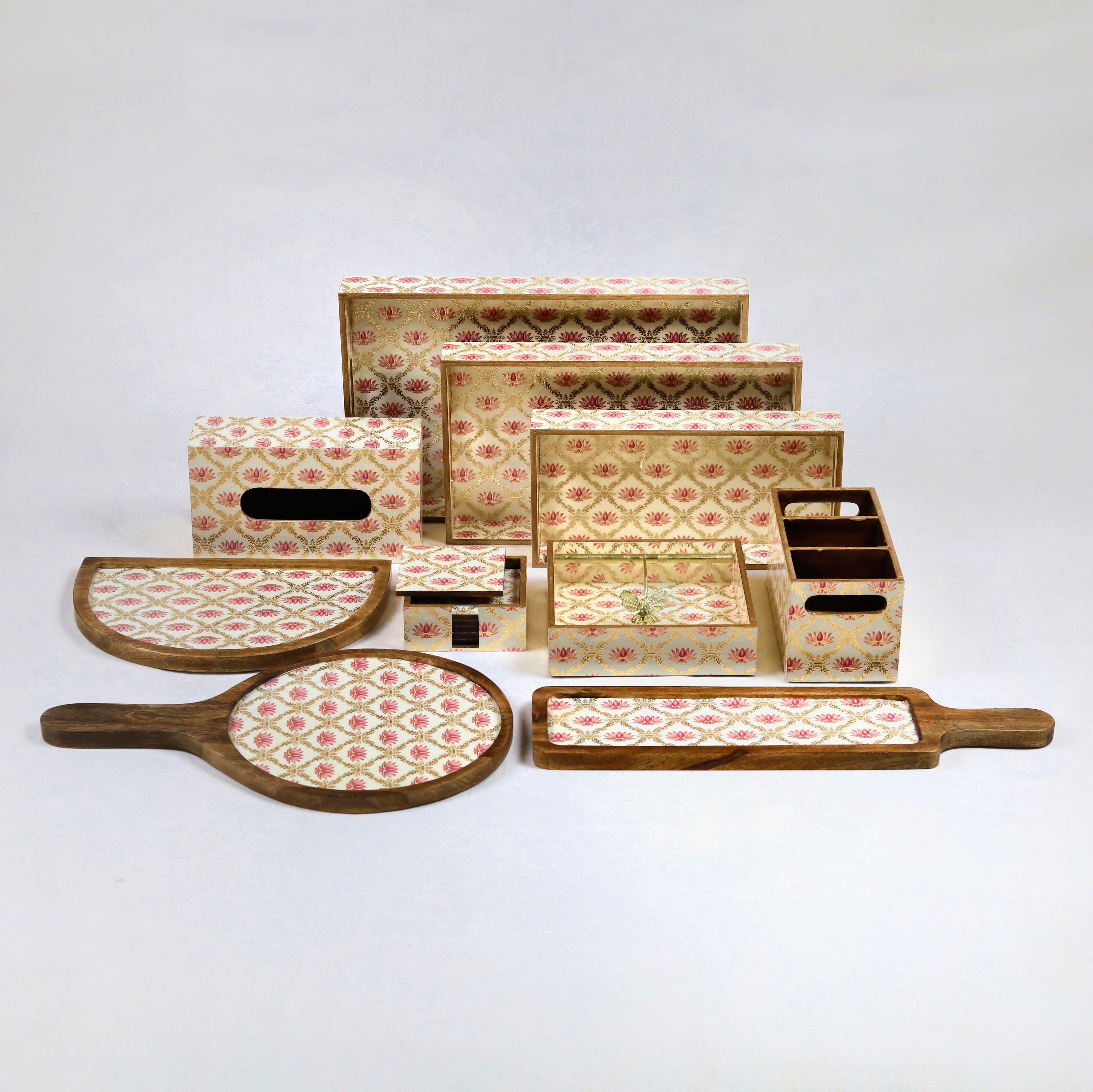 Sophisticated serveware set for formal dining