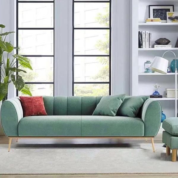 Dual-toned high-end sectional luxury sofa with bold contrast