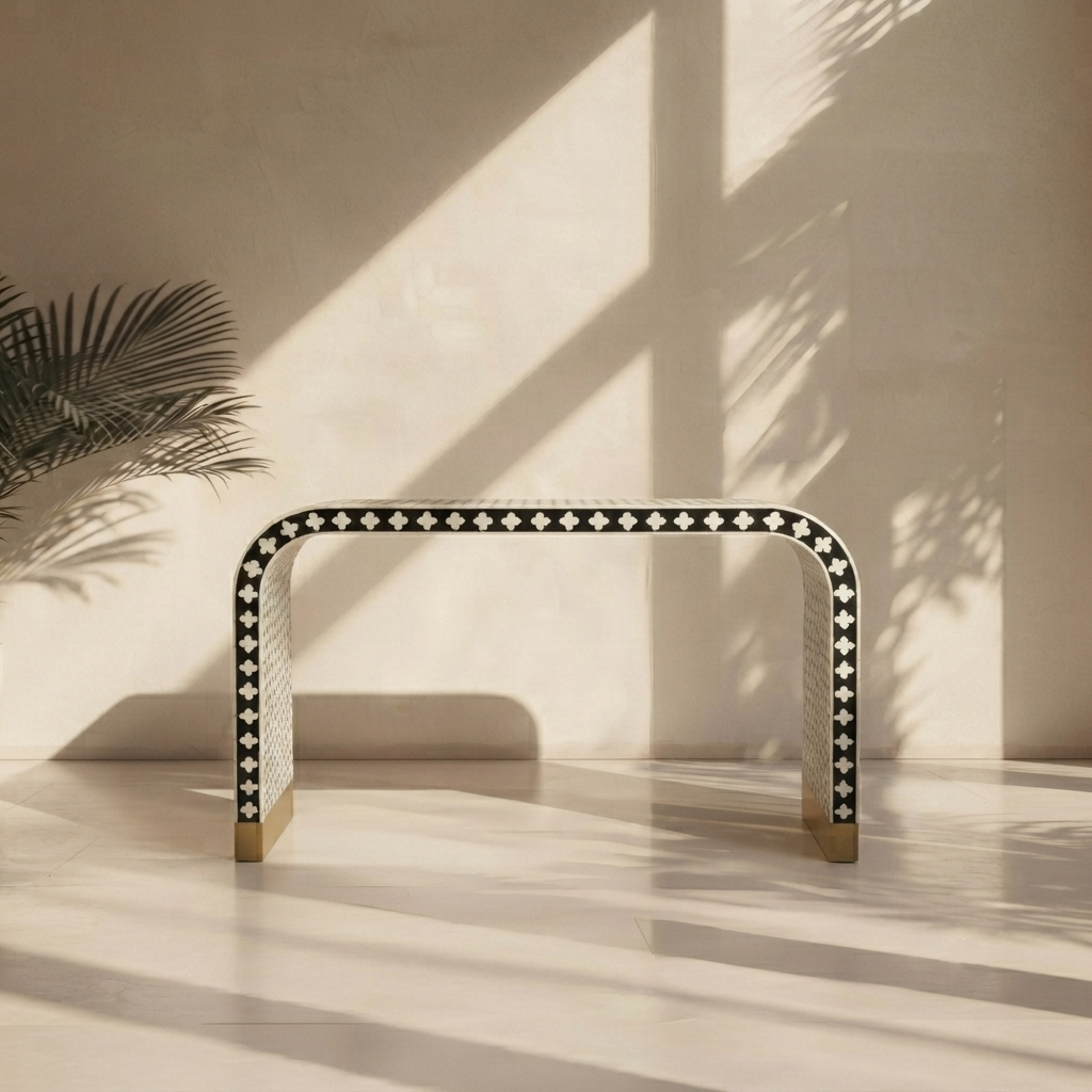 Inlay Entryway Console Table - Targua