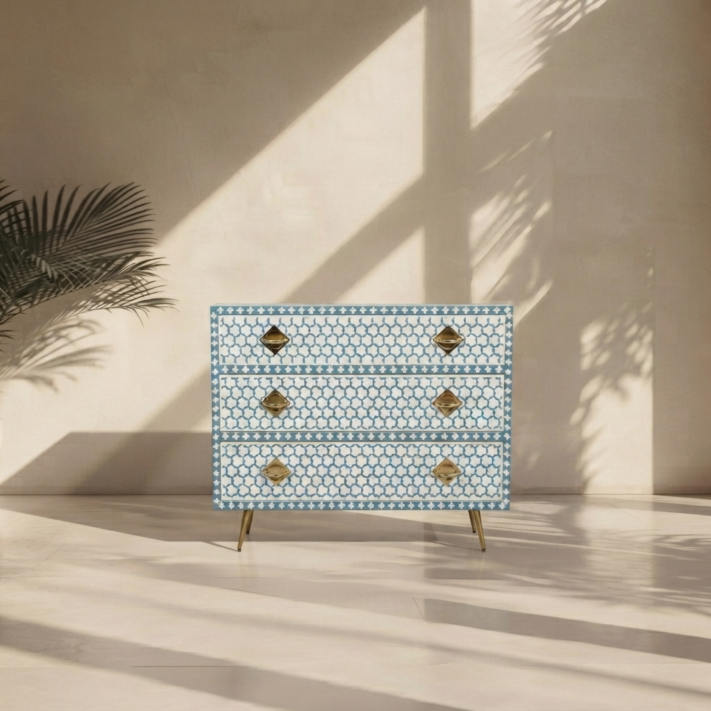 Inlay Chest of Drawers - Targua