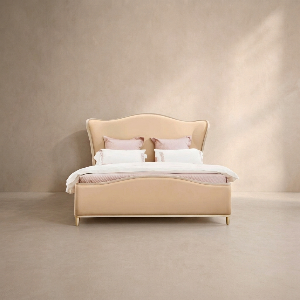 Emi Upholstered Bed - Elegance Redefined