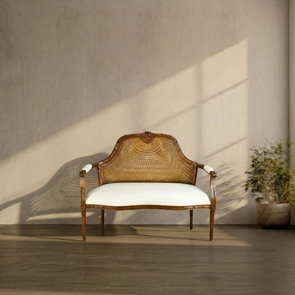 Mira Classic Rattan Sofa