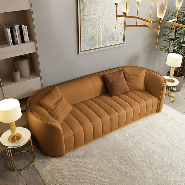 Geometric Pattern Sectional Sofa