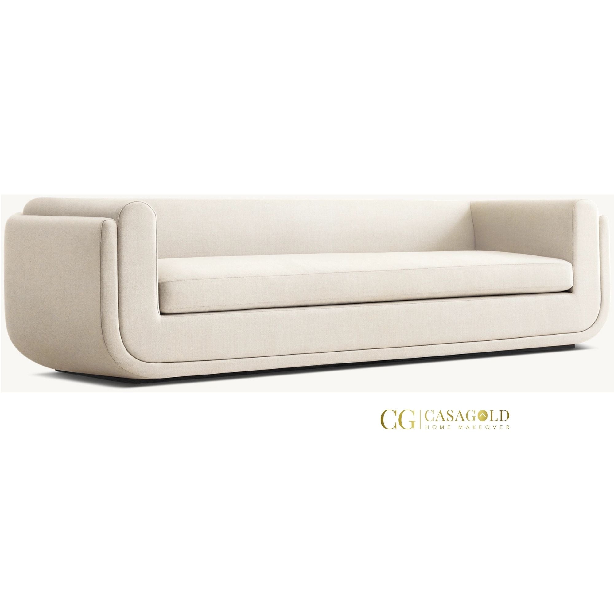 "Handcrafted wooden frame luxury sofa with silk upholstery for opulent interiors"