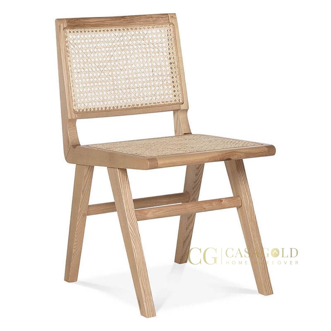 Eco-friendly handwoven rattan lounge chair for relaxation
