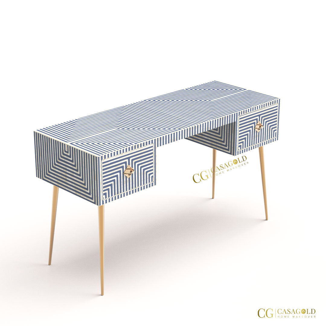 Traditional Mother of Pearl Desk
