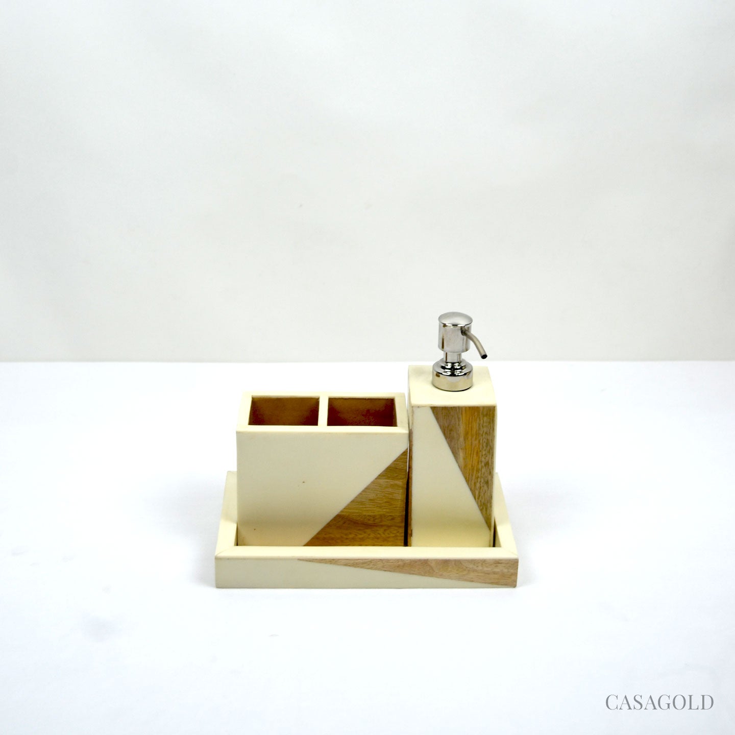 Inlay Finish Bathroom Accessories Set