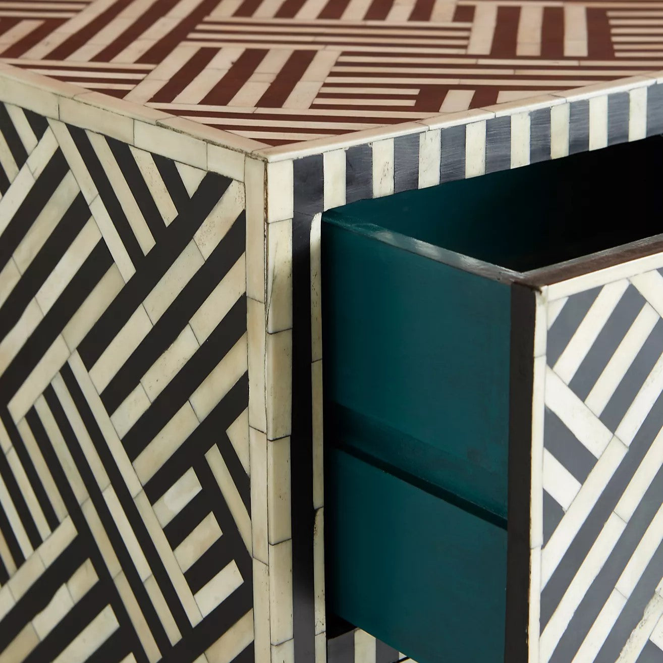 Inlay Mother of Pearl Storage Cabinet