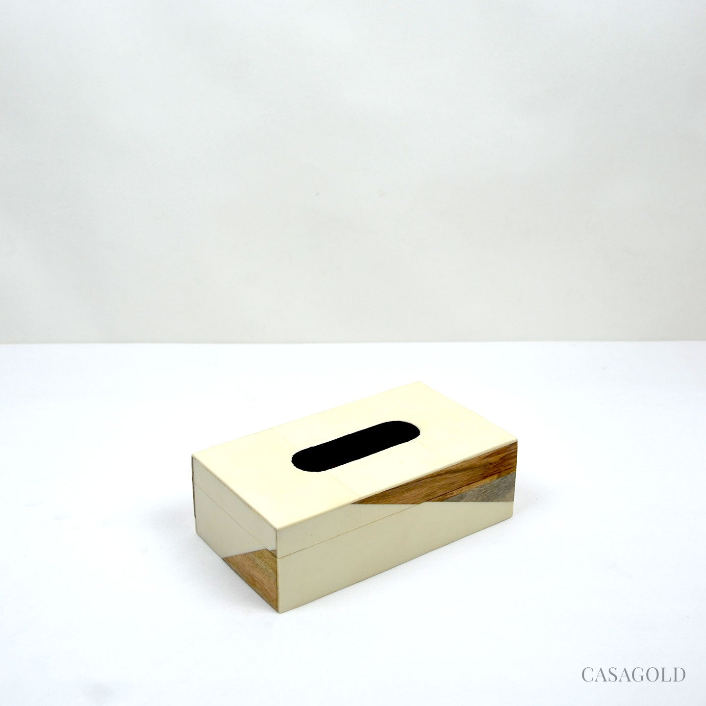 Inlay bathroom set on a modern countertop