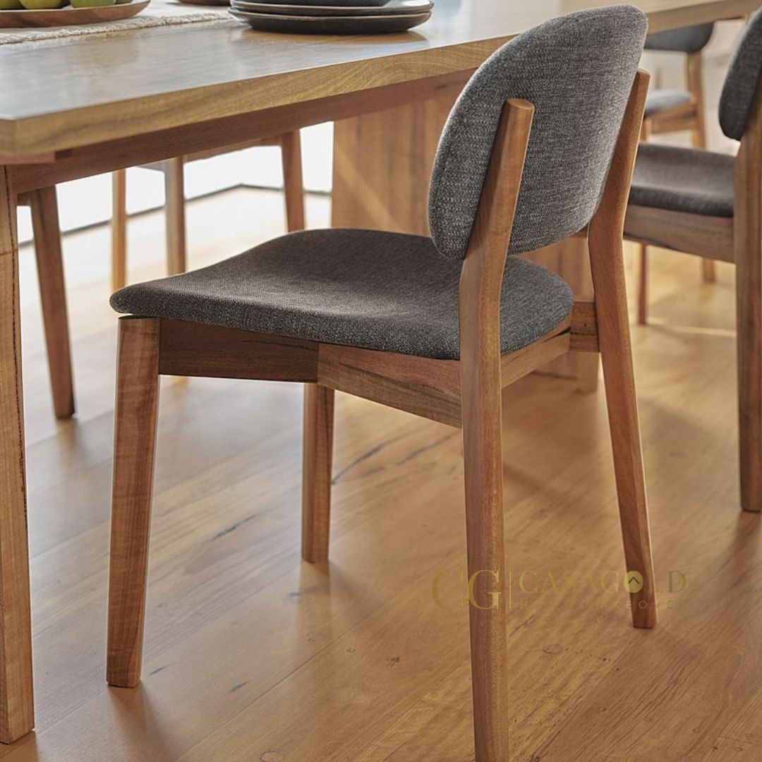 Elegant upholstered lounge chair for luxury comfort