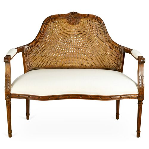 Luxe Wicker Rattan Sectional Sofa