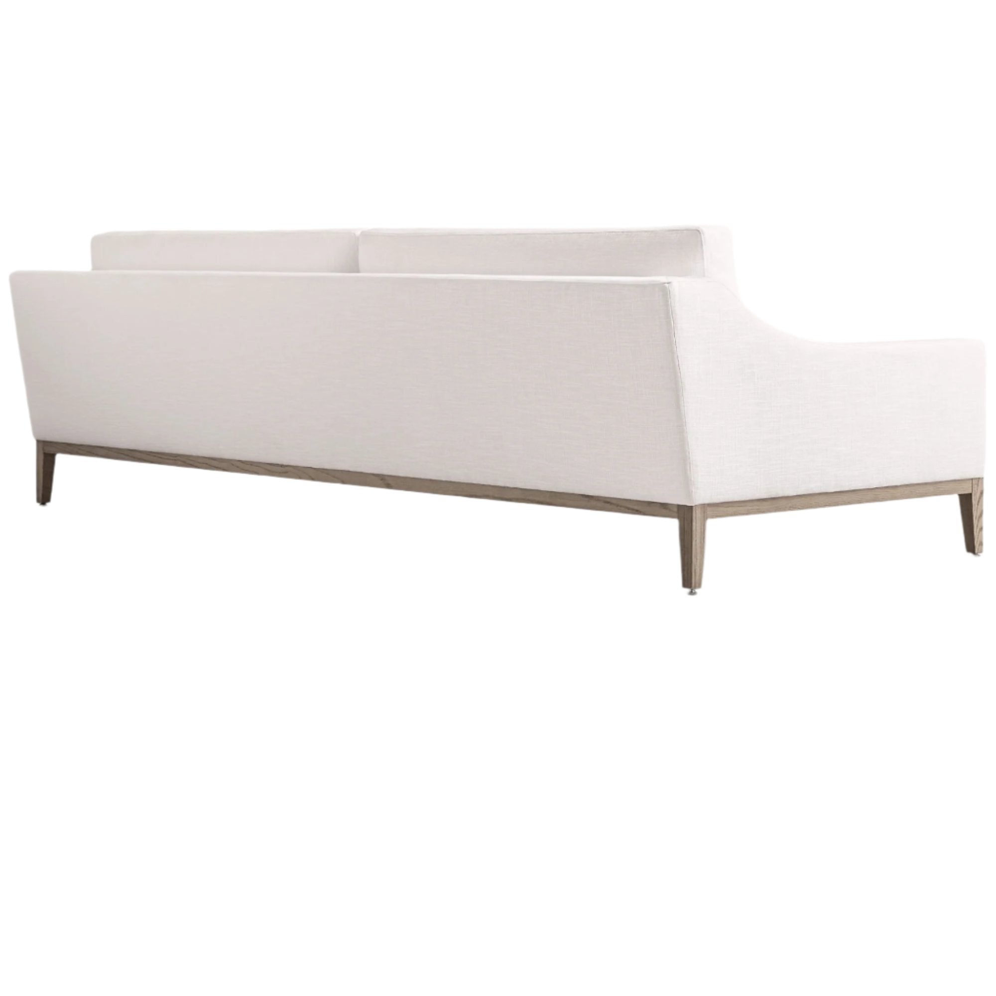 "Handcrafted wooden frame luxury sofa with silk upholstery for opulent interiors"