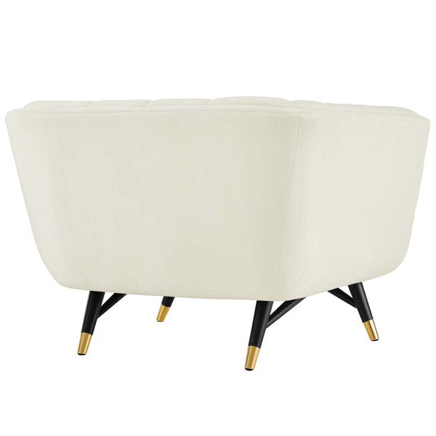 Luxury high-back wing chair for sophisticated interiors