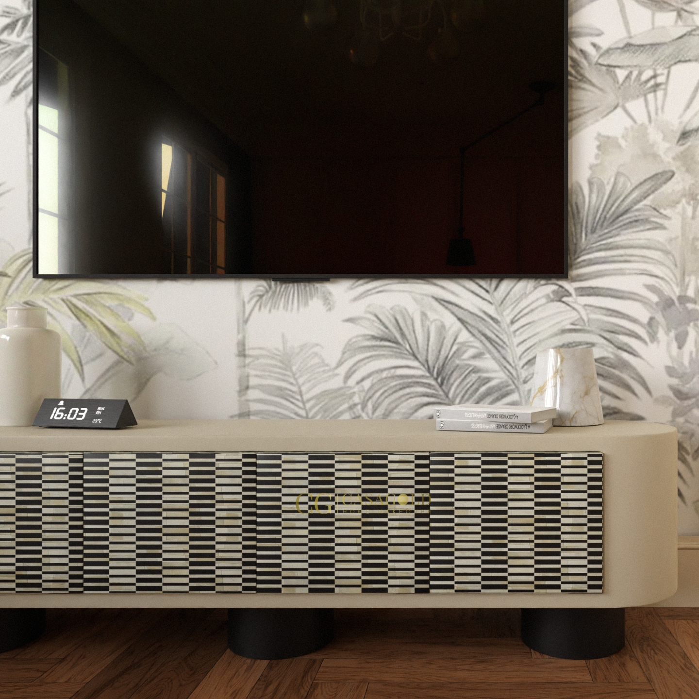 Media Unit with Cable Management