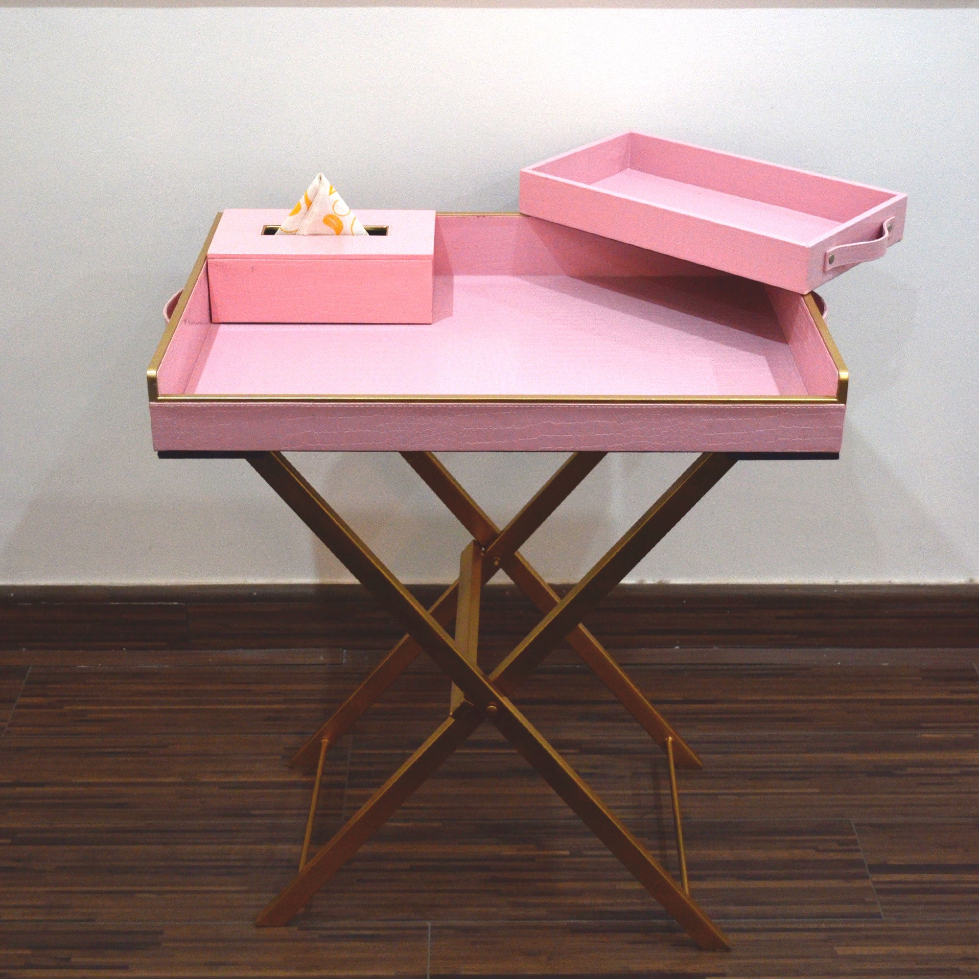 Stylish modern butler tray perfect for home decor.