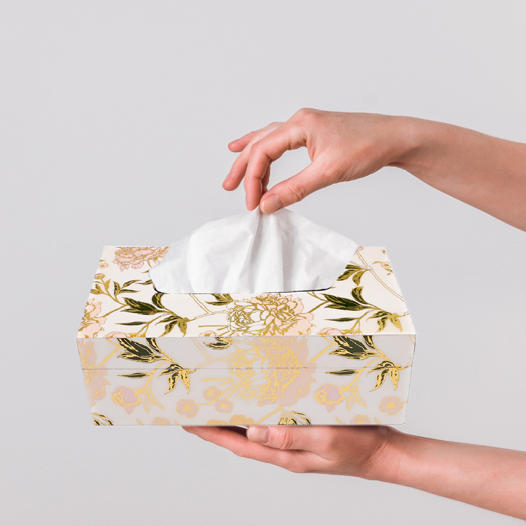 Modern tissue box for functional decor