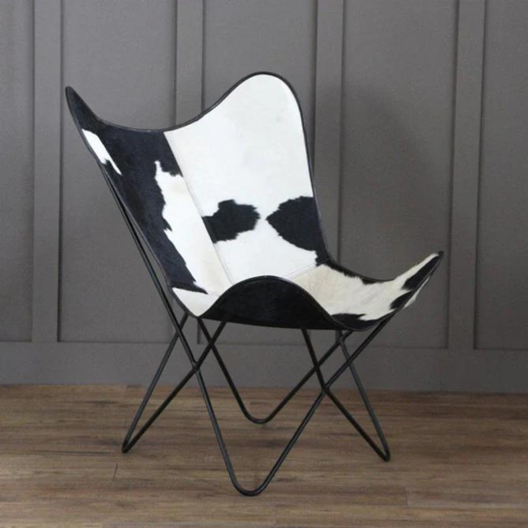 Premium plush leather lounge chair