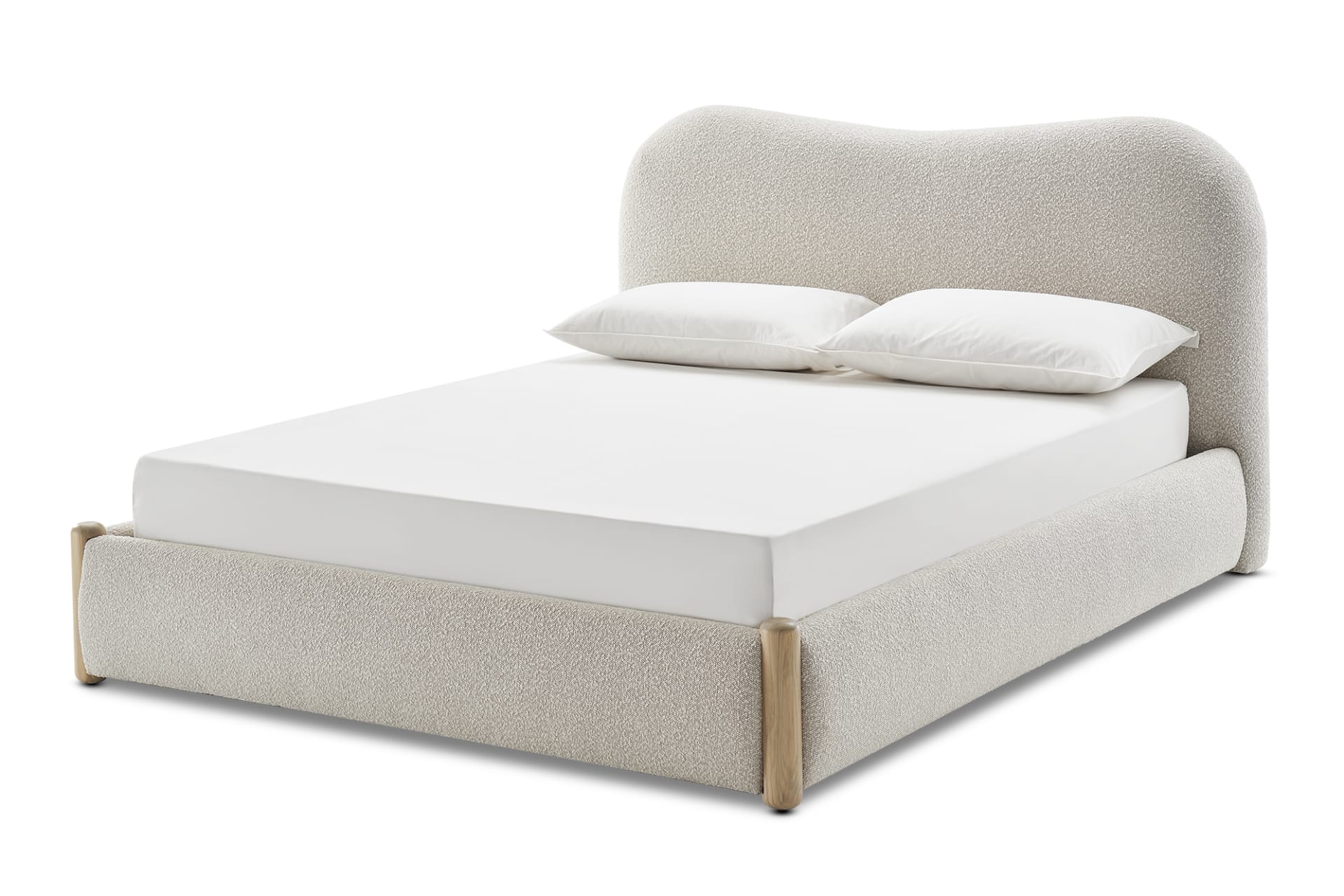 King size Boucle Bed