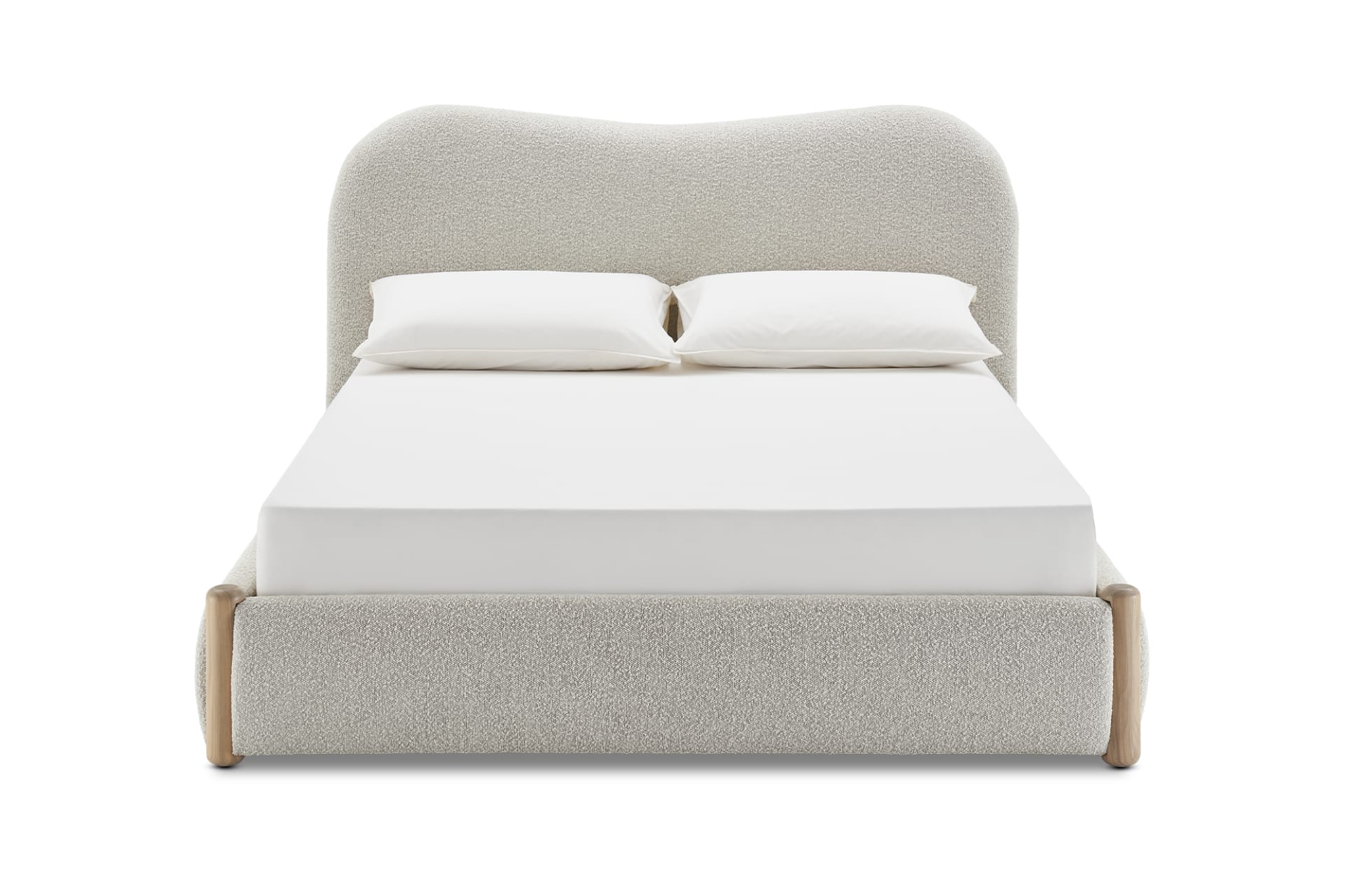 Low Height Boucle Bed