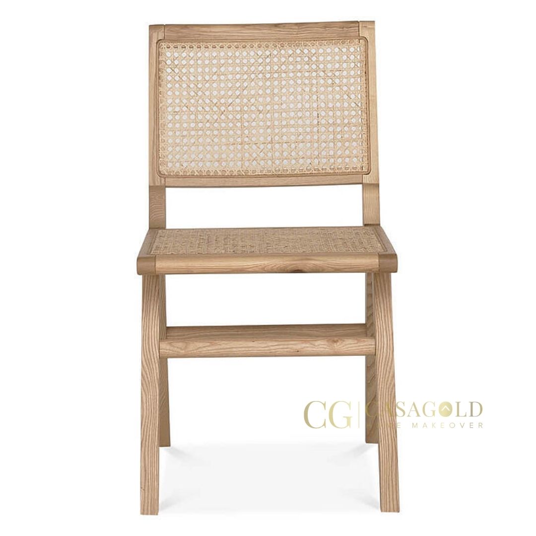 Unique sculptural wood frame lounge chair for artistic spaces