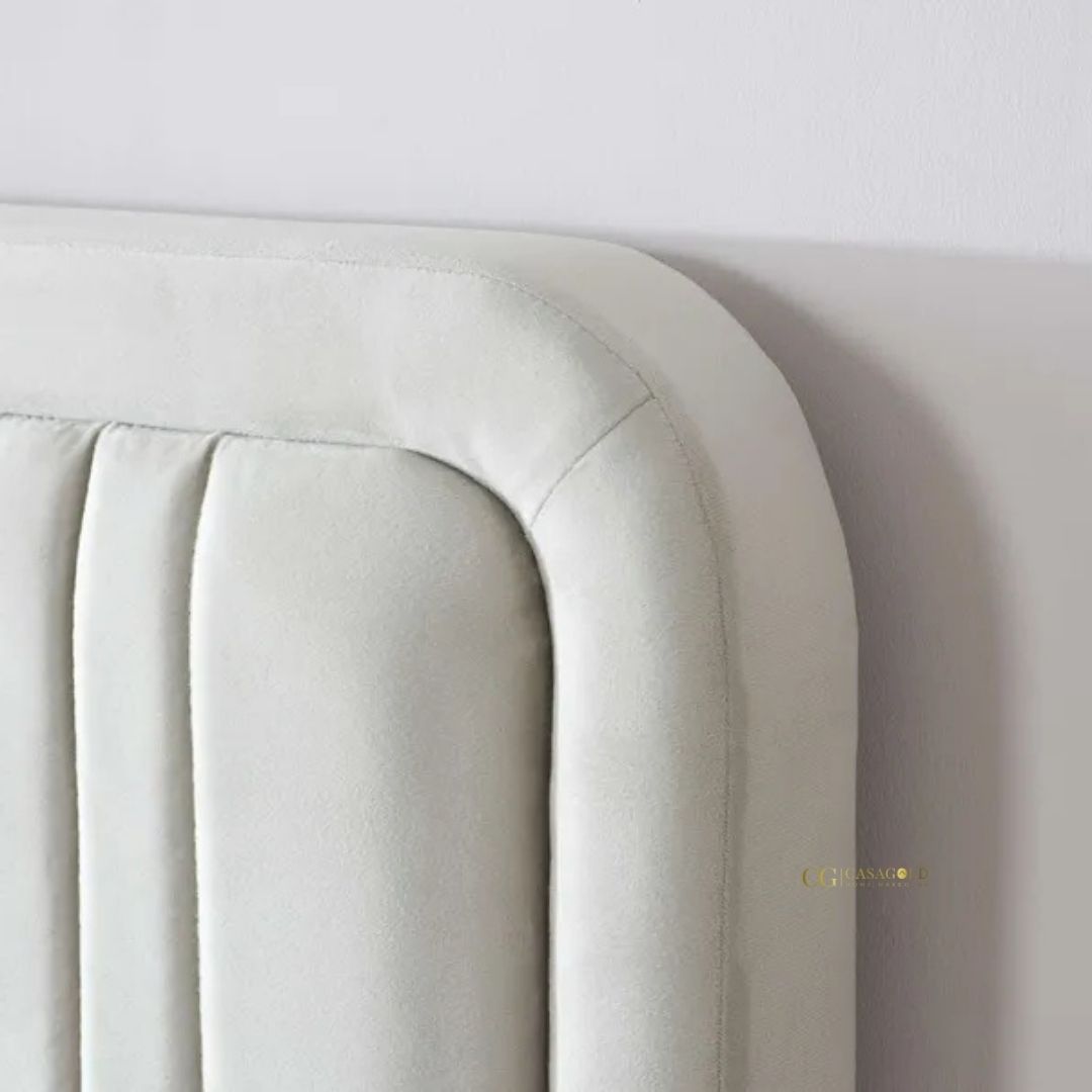 velvet bed frame for cozy bedroom decor