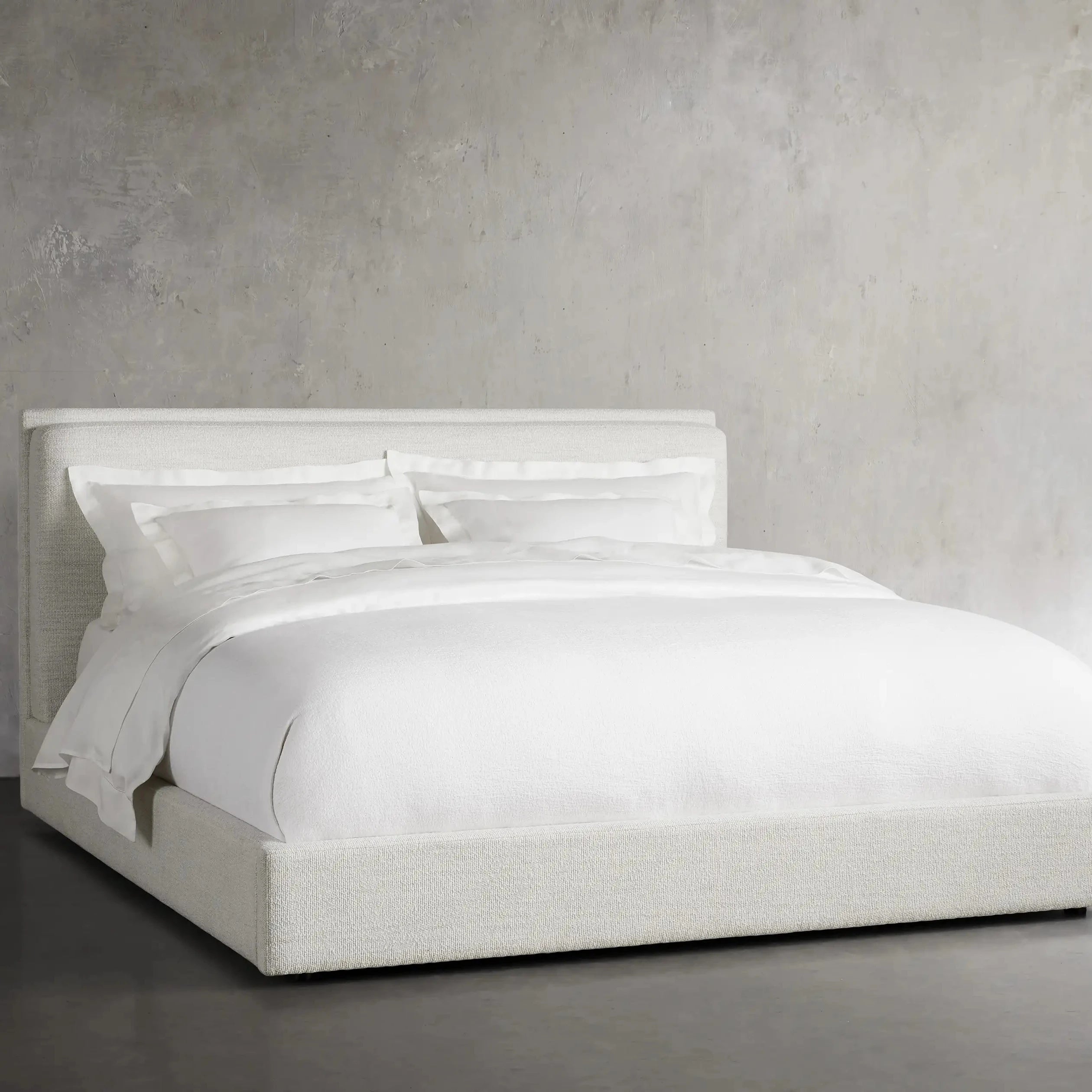 Stylish wings bed perfect for the master bedroom