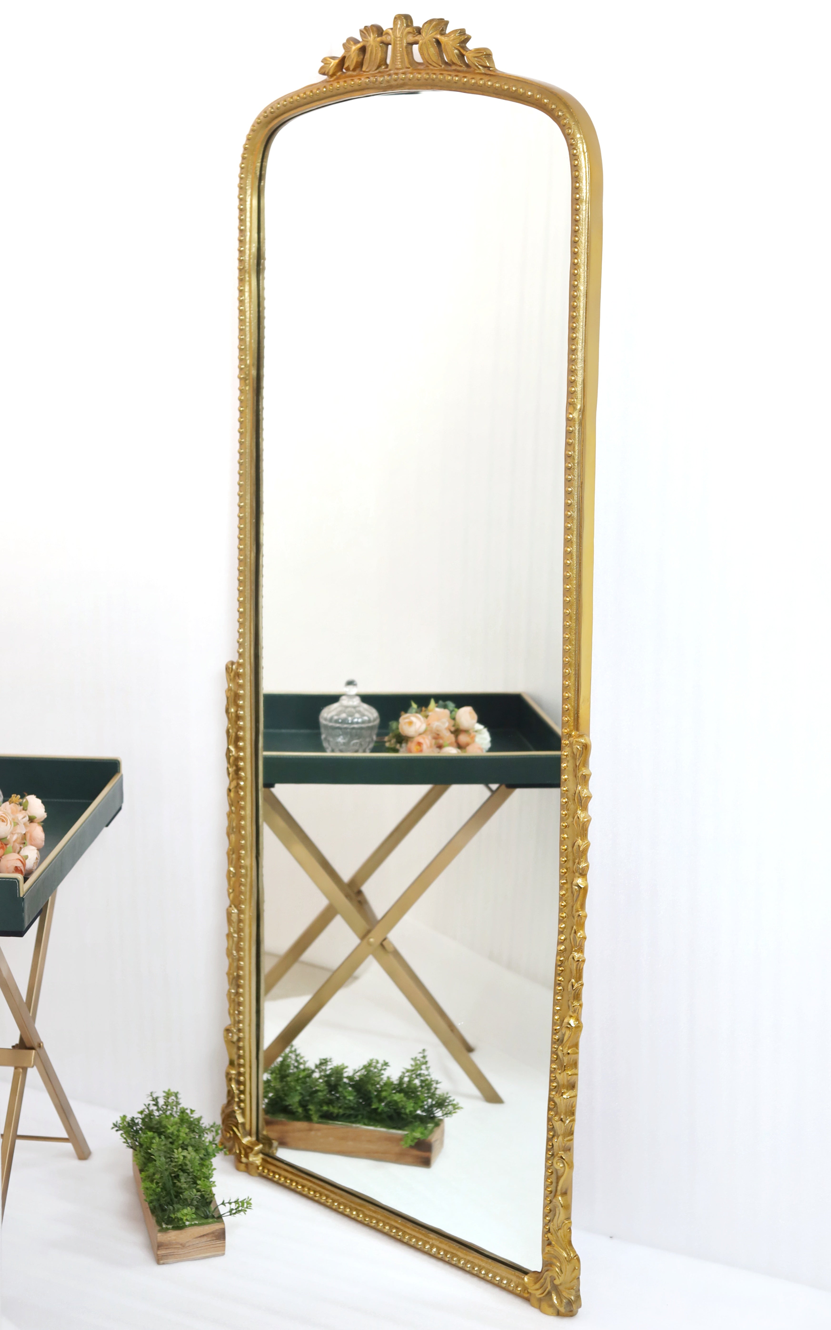 Vinatge Rustic metal Frame Glass Mirror