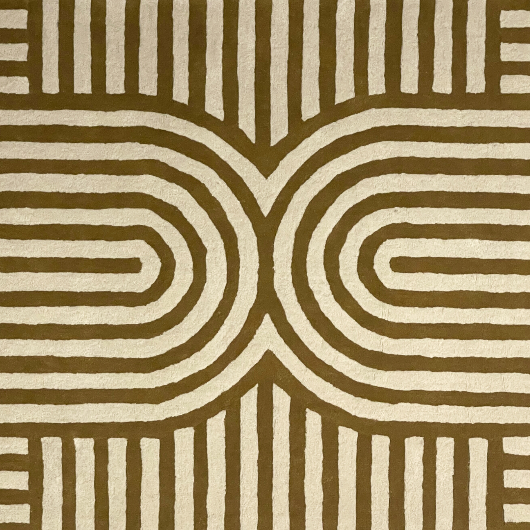 Handknit Archway Rug