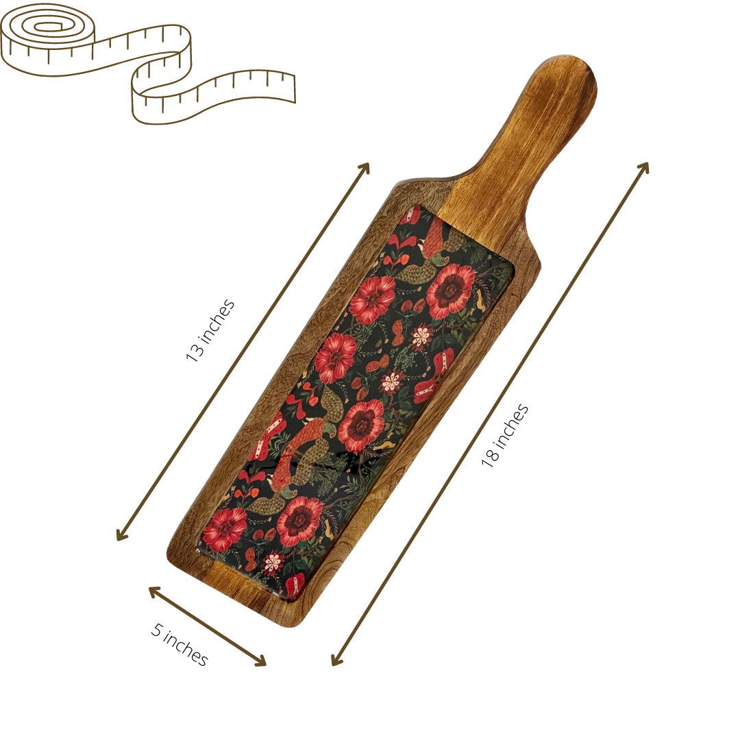 Bat Platter - Flora