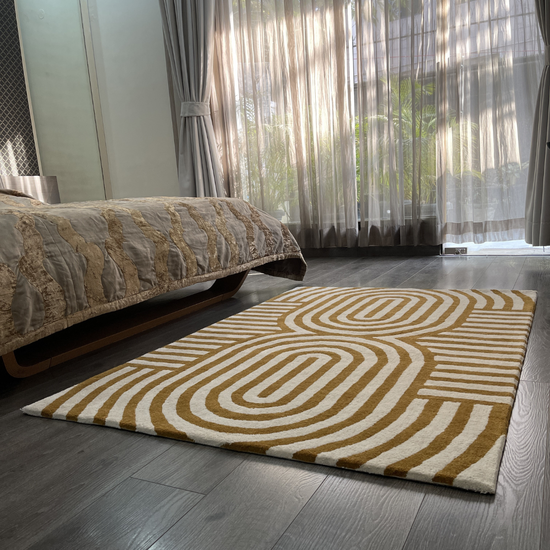 Handknit Archway Rug