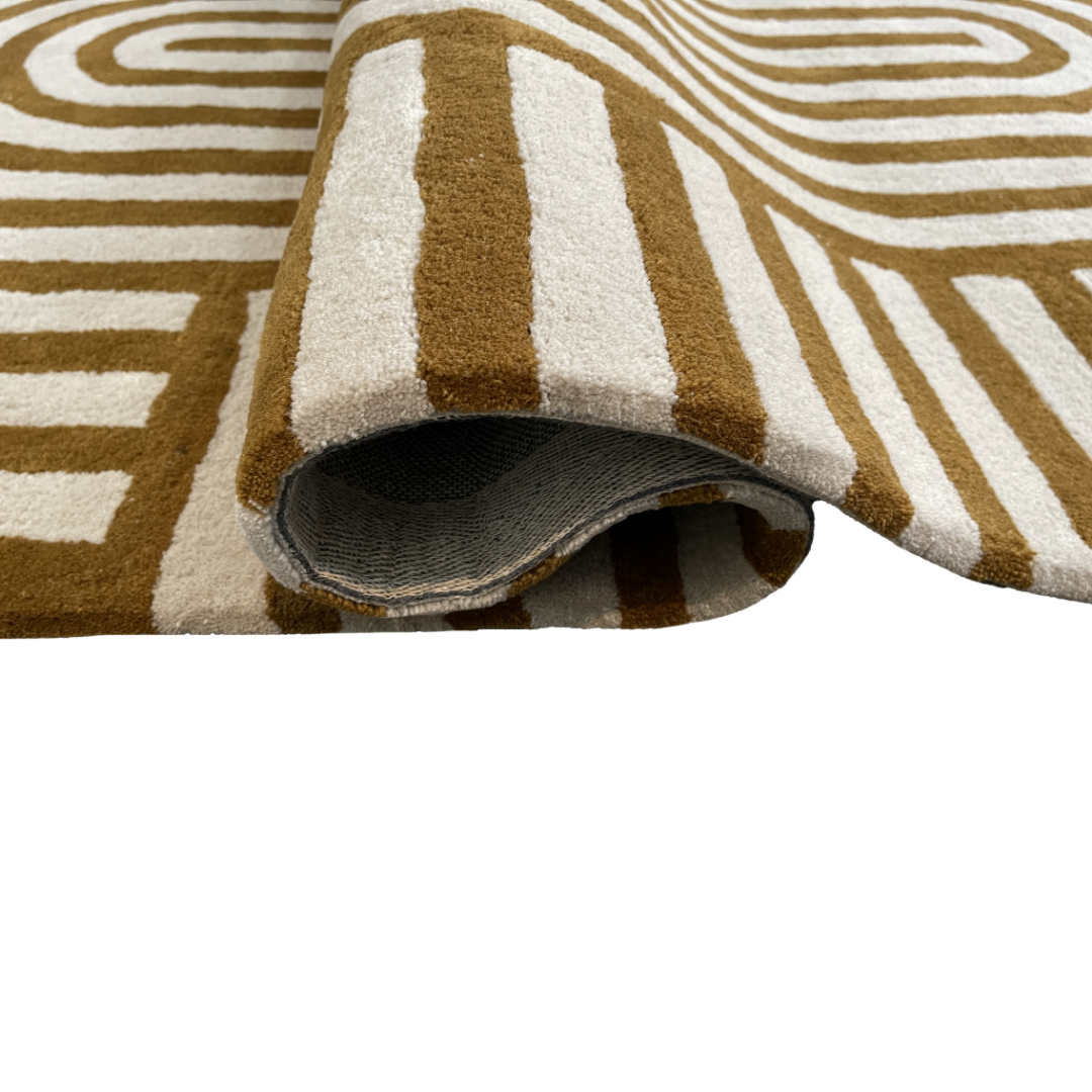 Handknit Archway Rug
