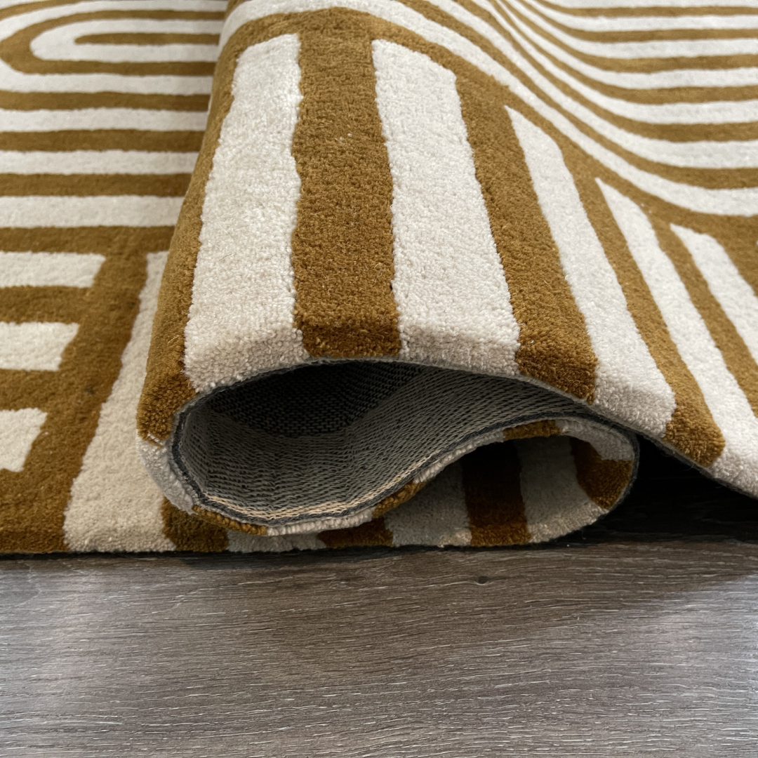 Handknit Archway Rug
